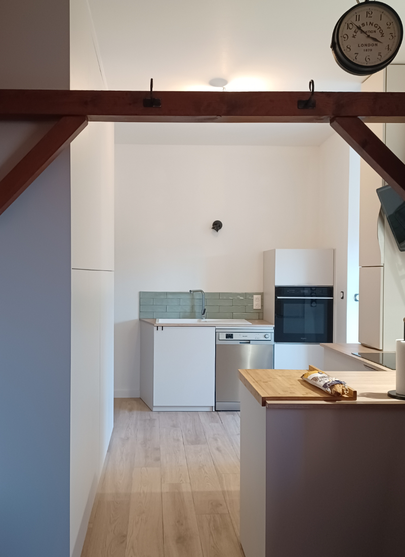 Une terrasse transformée en espace nuit